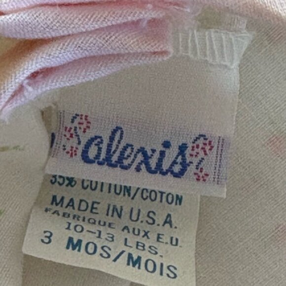 Alexis White and Pink Floral Nightgown - Picture 6 of 7